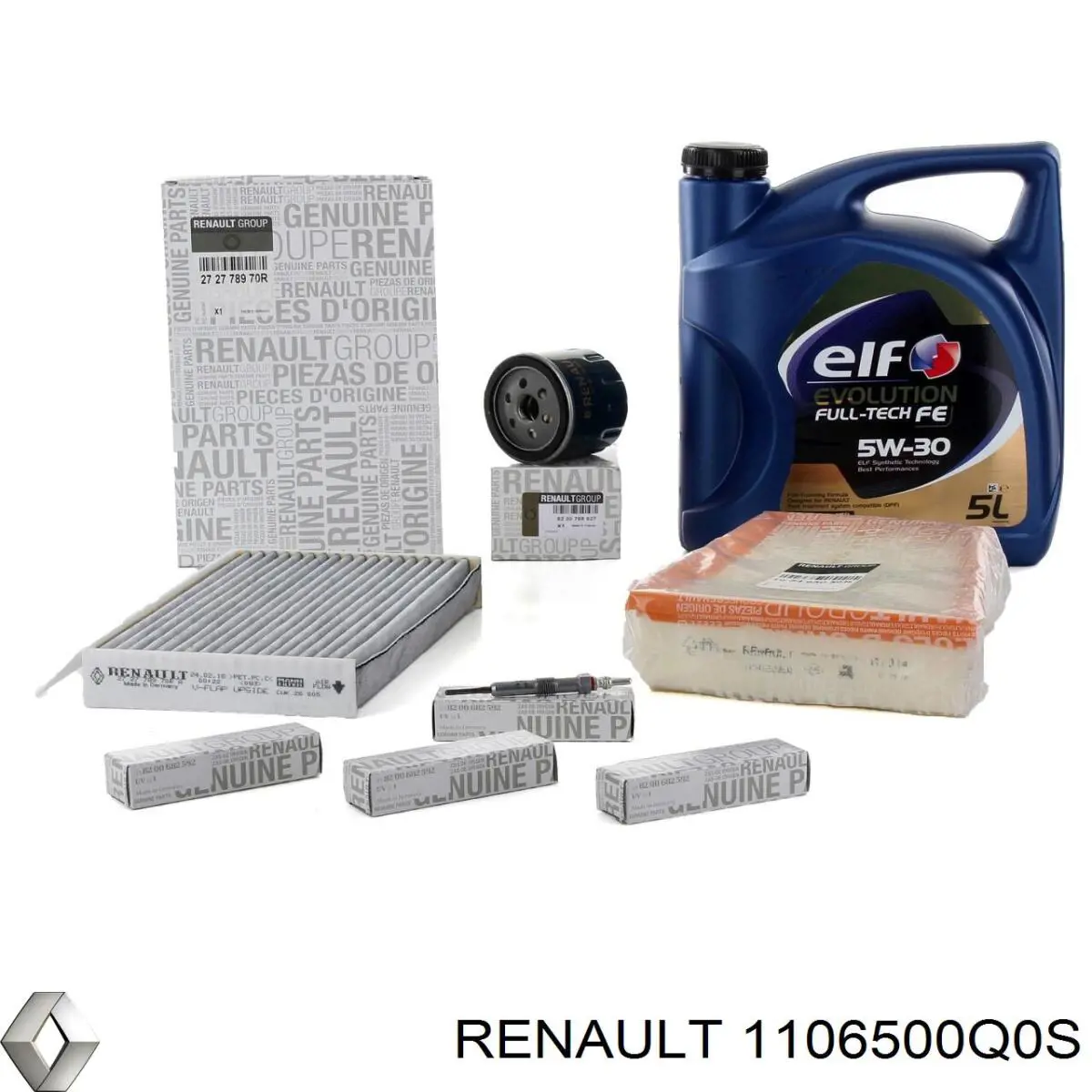 Świeca żarowa Nissan/Infiniti 1106500Q0S cena, od 27,01 USD