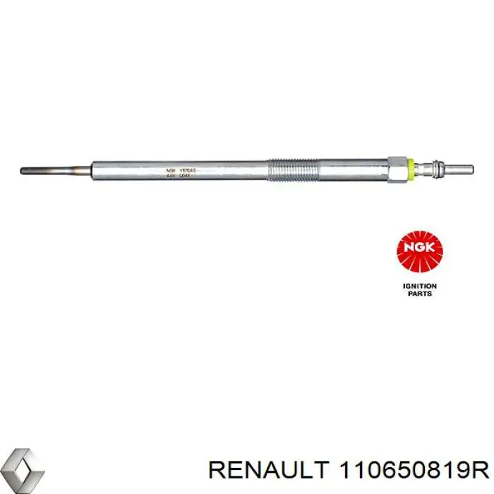 Świeca żarowa 110650819R Renault (RVI)
