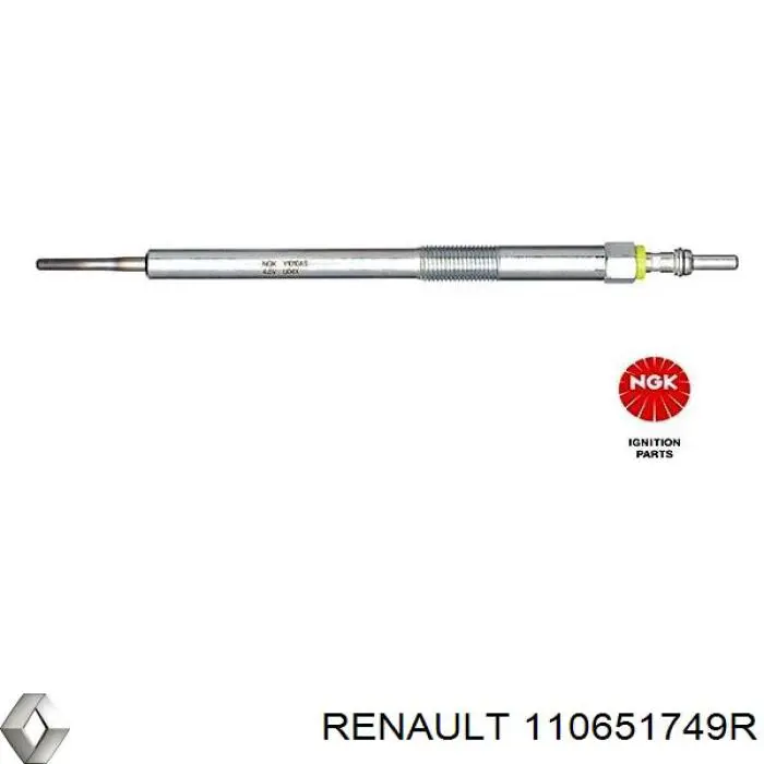 110651749R Renault (RVI) Świeca żarowa
