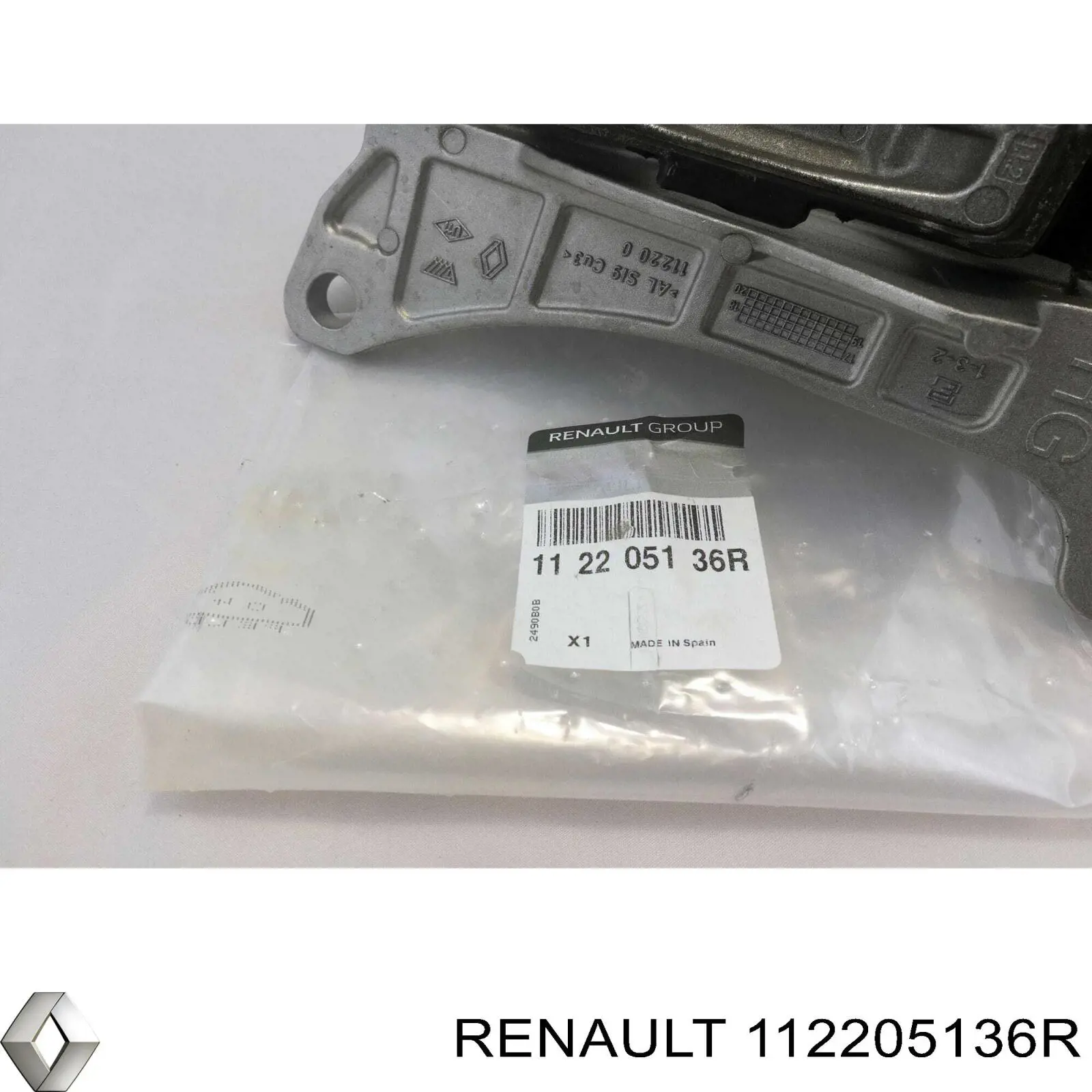Poduszka (podpora) silnika lewa Renault (RVI) 112205136R cena, od 57,71 USD