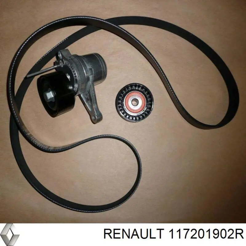 Pasek napędowy mechanizmów, zestaw Renault (RVI) 117201902R cena, od 114,82 USD