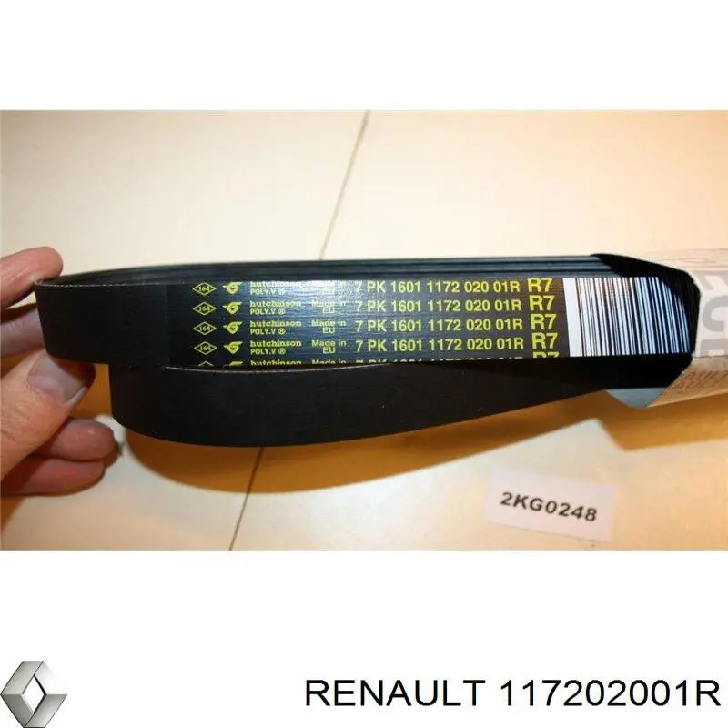 Pas napędowy mechanizmów Renault (RVI) 117202001R cena, od 17,06 USD