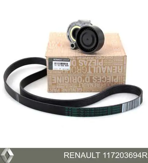 117203694R Renault (RVI) Pasek napędowy mechanizmów, zestaw