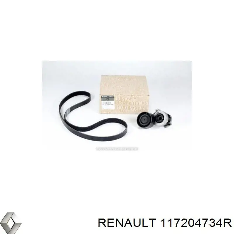 Pas napędowy mechanizmów Renault (RVI) 117204734R cena, od 12,96 USD