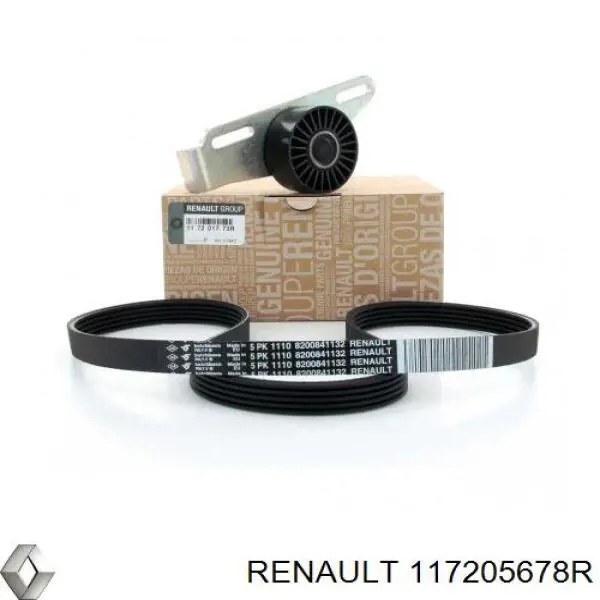 Pas napędowy mechanizmów Renault (RVI) 117205678R cena, od 23,36 USD