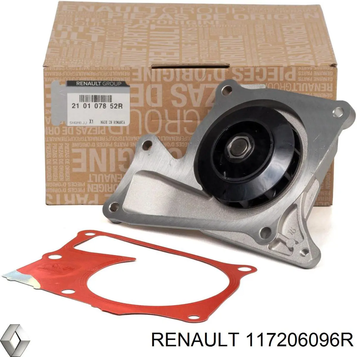 Do koszyka 117206096R Renault (RVI) Pasek napędowy mechanizmów, zestaw