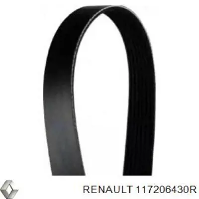 Pas napędowy mechanizmów Renault (RVI) 117206430R cena, od 20,68 USD