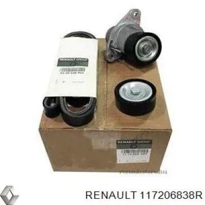 Pasek napędowy mechanizmów, zestaw Renault (RVI) 117206838R cena, od 112,84 USD