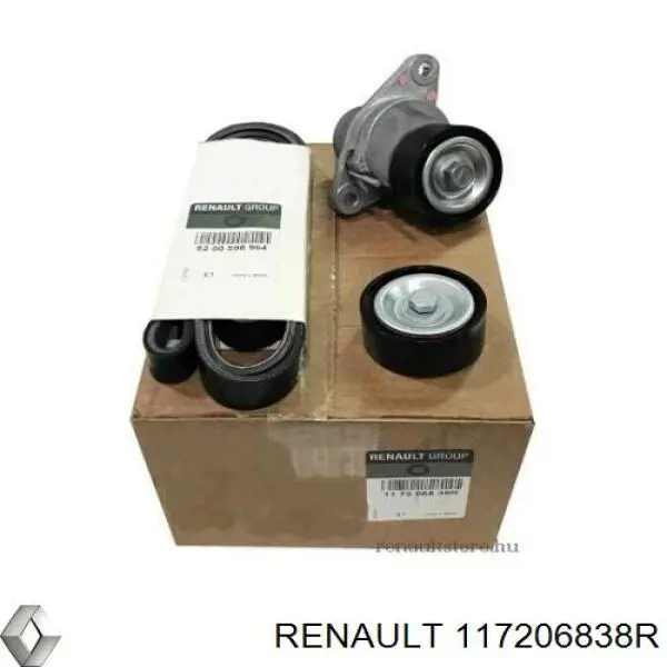 117206838R Renault (RVI) Pasek napędowy mechanizmów, zestaw