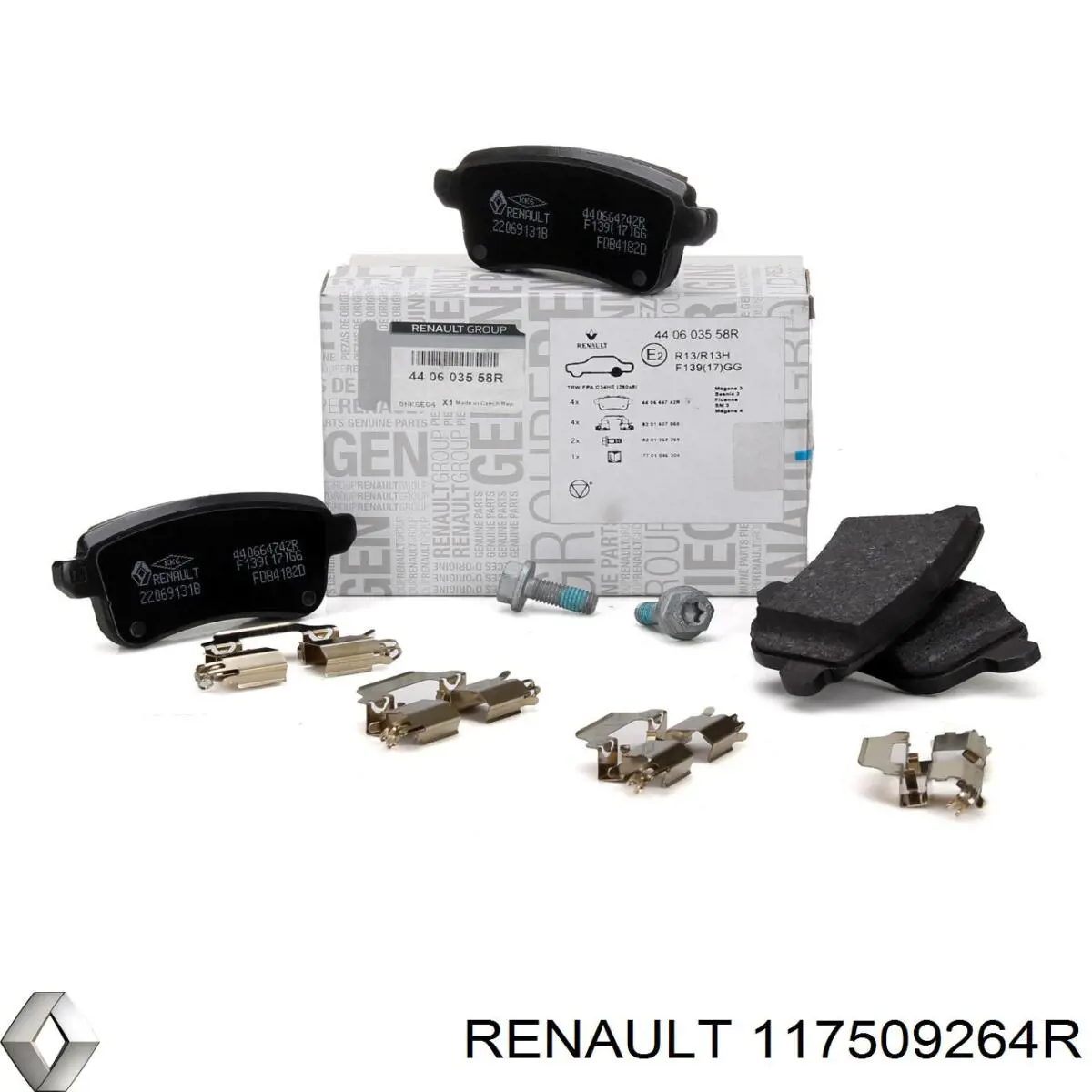 117509264R Renault (RVI) Napinacz paska napędowego