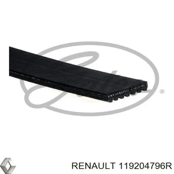 119204796R Renault (RVI) Pas napędowy mechanizmów