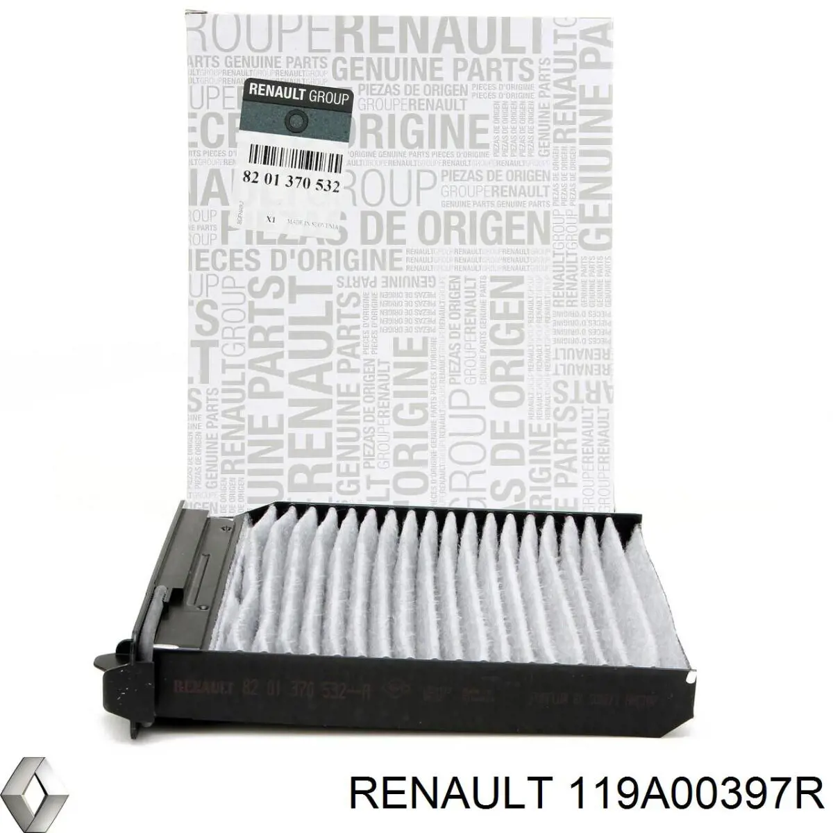 Pasek rozrządu, zestaw Renault (RVI) 119A00397R cena, od 172,13 USD