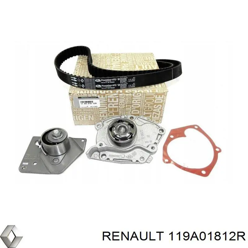 119A01812R Renault (RVI) Pasek rozrządu, zestaw