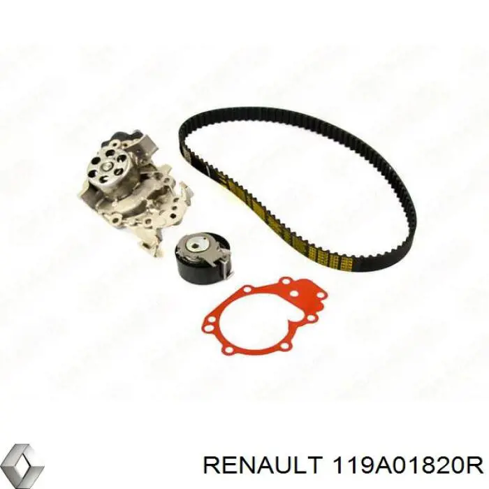 Do koszyka 119A01820R Renault (RVI) Pasek rozrządu, zestaw