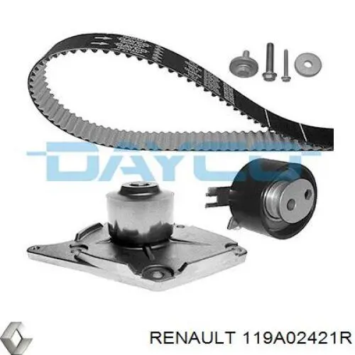 Do koszyka 119A02421R Renault (RVI) Pasek rozrządu, zestaw
