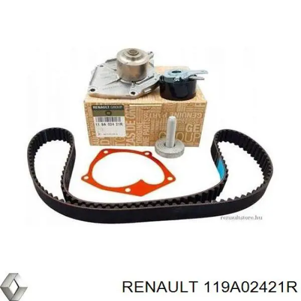 119A02421R Renault (RVI) Pasek rozrządu, zestaw