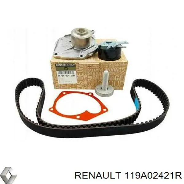 Pasek rozrządu, zestaw Renault (RVI) 119A02421R cena, od 132,92 USD