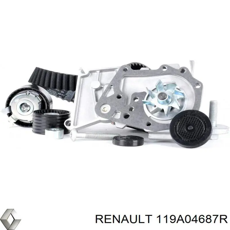 119A04687R Renault (RVI) Pasek rozrządu, zestaw