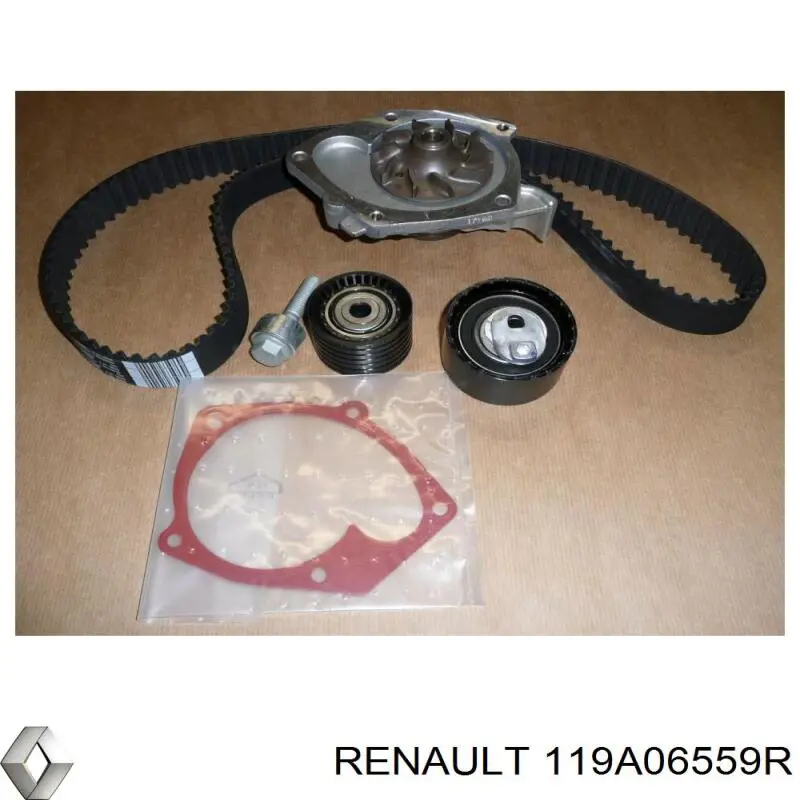 Do koszyka 119A06559R Renault (RVI) Pasek rozrządu, zestaw