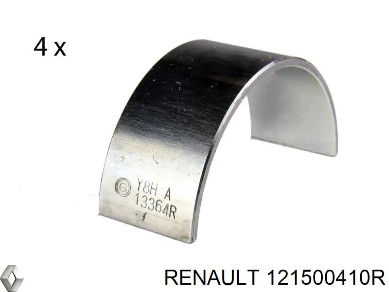 Do koszyka Panewki korbowodowe wału korbowego, zestaw, standardowe (STD) Nissan Qashqai +2 I J10