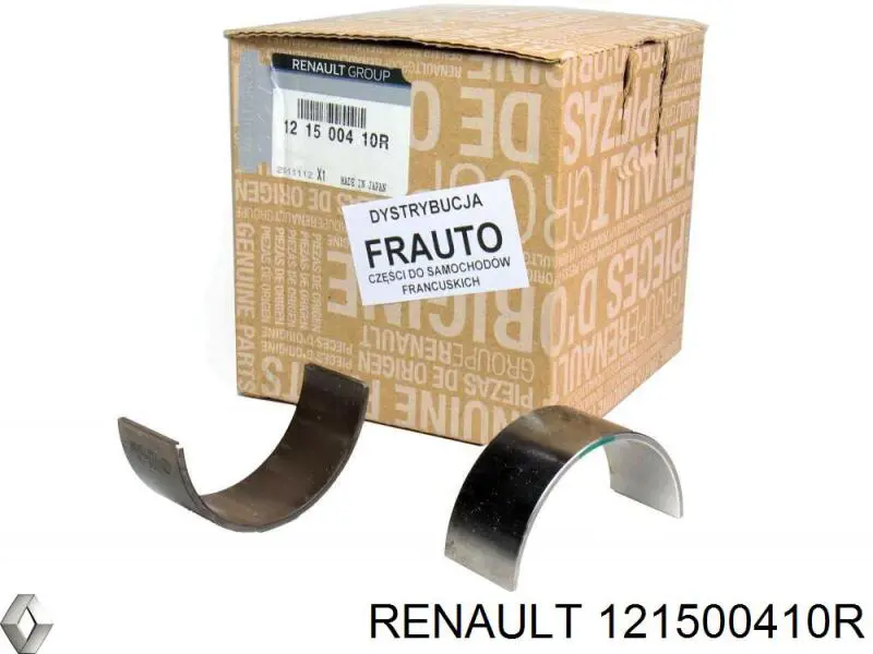 Panewki korbowodowe wału korbowego, zestaw, standardowe (STD) Nissan Qashqai +2 I SUV (J10) (2007 - 2014) cena, od 75,73 USD