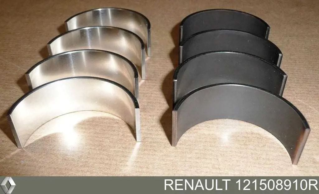 Panewki korbowodowe wału korbowego, zestaw, standardowe (STD) Renault (RVI) 121508910R cena, od 23,56 USD