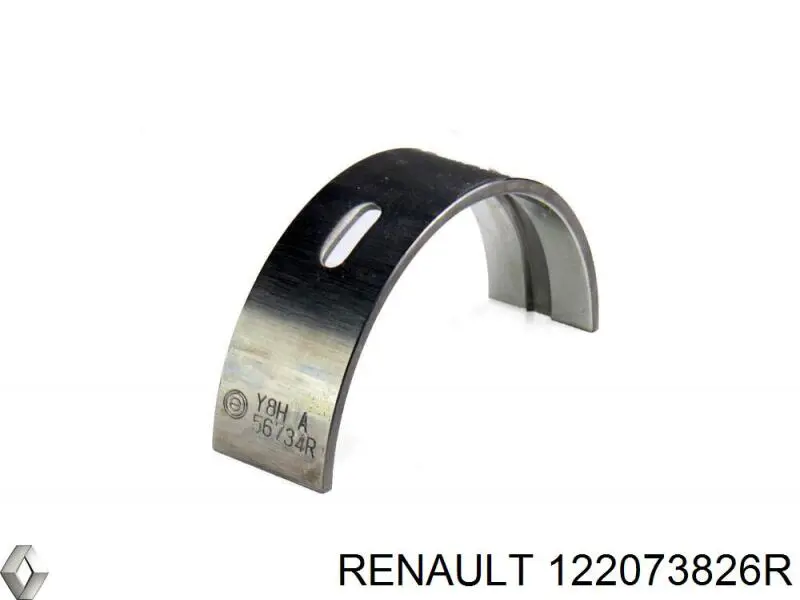 Panewki główne wału korbowego, zestaw, standardowe (STD) Renault (RVI) 122073826R cena, od 42,02 USD