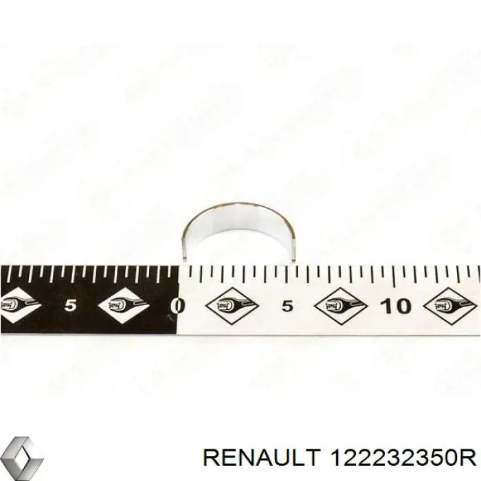 Panewki główne wału korbowego, zestaw, standardowe (STD) Renault Megane 1 (LA0)