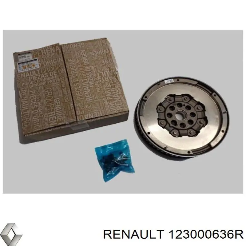 Do koszyka 123000636R Renault (RVI) Koło zamachowe silnika