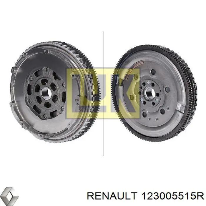 Koło zamachowe silnika Renault (RVI) 123005515R cena, od 243,47 USD