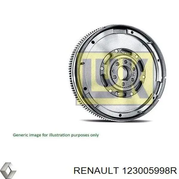 123005998R Renault (RVI) Koło zamachowe silnika