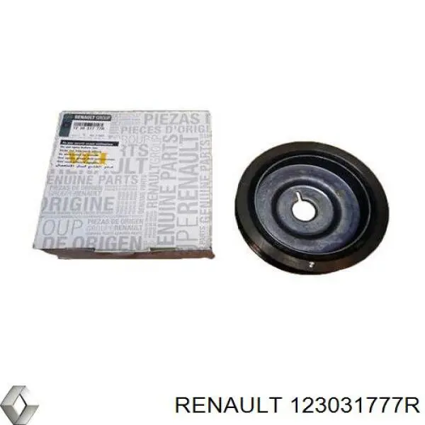 Do koszyka 123031777R Renault (RVI) Koło pasowe wału korbowego
