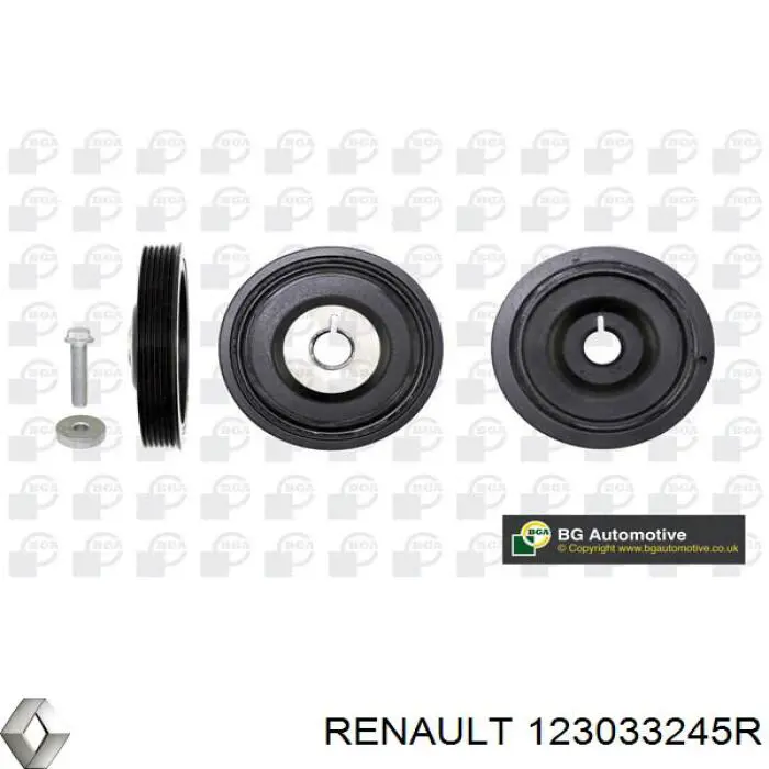 Koło pasowe wału korbowego Renault (RVI) 123033245R cena, od 66,66 USD