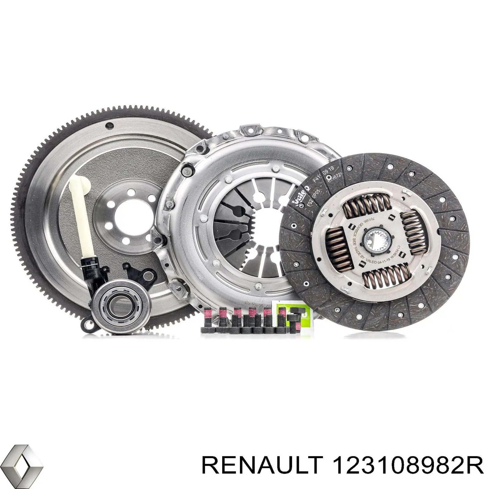 Do koszyka 123108982R Renault (RVI) Koło zamachowe silnika