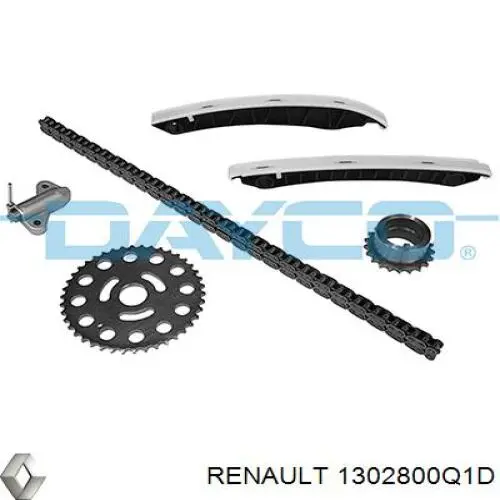 1302800Q1D Renault (RVI) Łańcuch rozrządu, zestaw