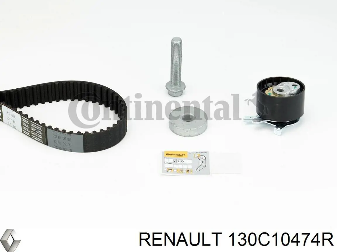 Pasek rozrządu, zestaw Renault (RVI) 130C10474R cena, od 91,81 USD