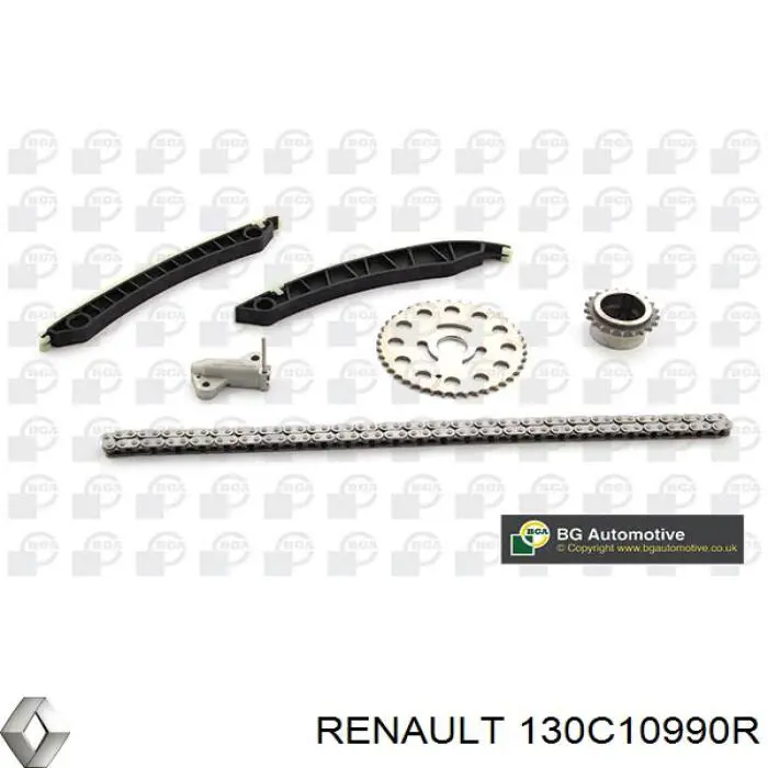 Łańcuch rozrządu, zestaw 130C10990R Renault (RVI)