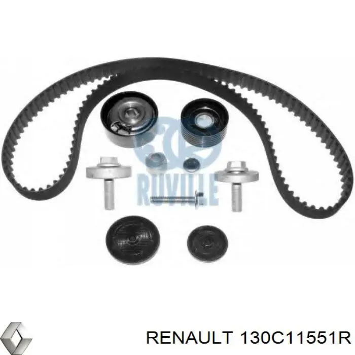 130C11551R Renault (RVI) Pasek rozrządu, zestaw