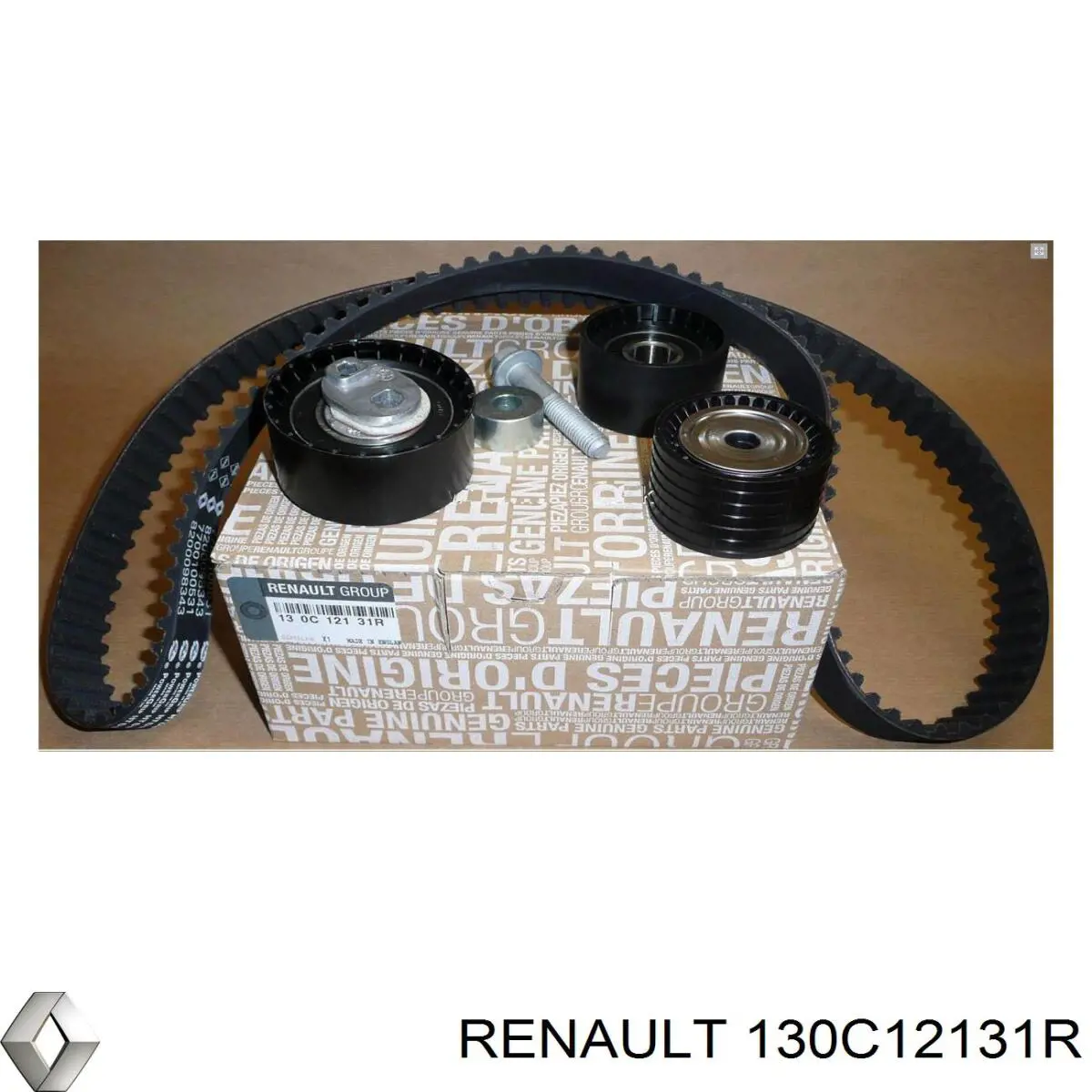 130C12131R Renault (RVI) Pasek rozrządu, zestaw