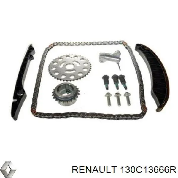 130C13666R Renault (RVI) Łańcuch rozrządu, zestaw
