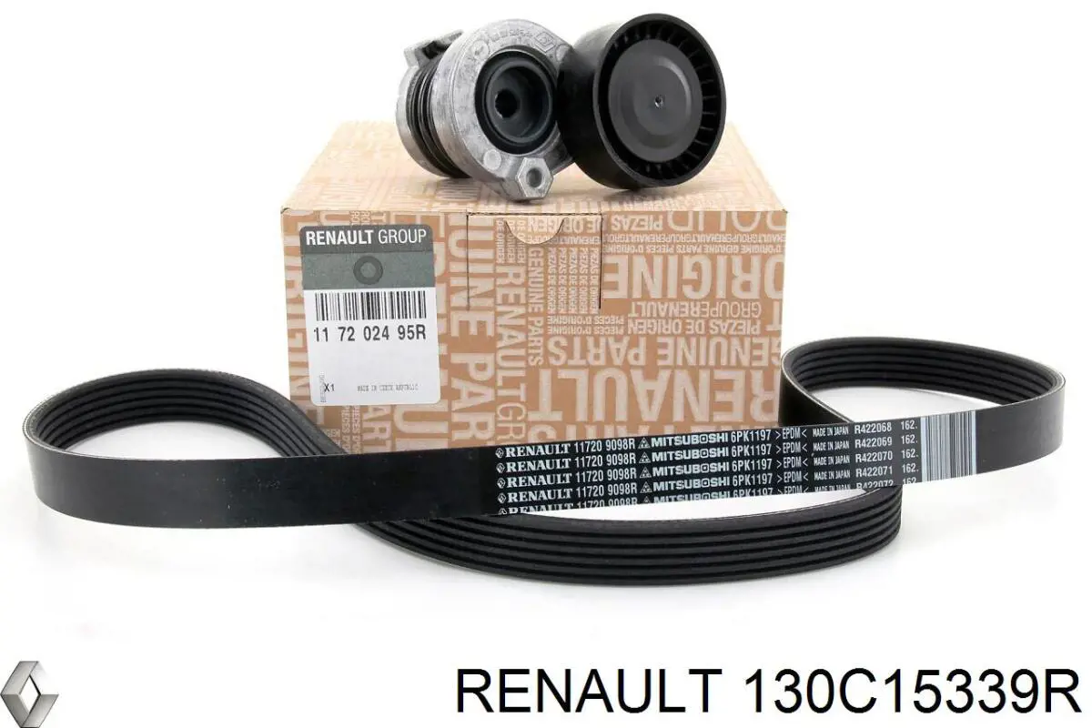 Pasek rozrządu, zestaw Renault (RVI) 130C15339R cena, od 68,80 USD
