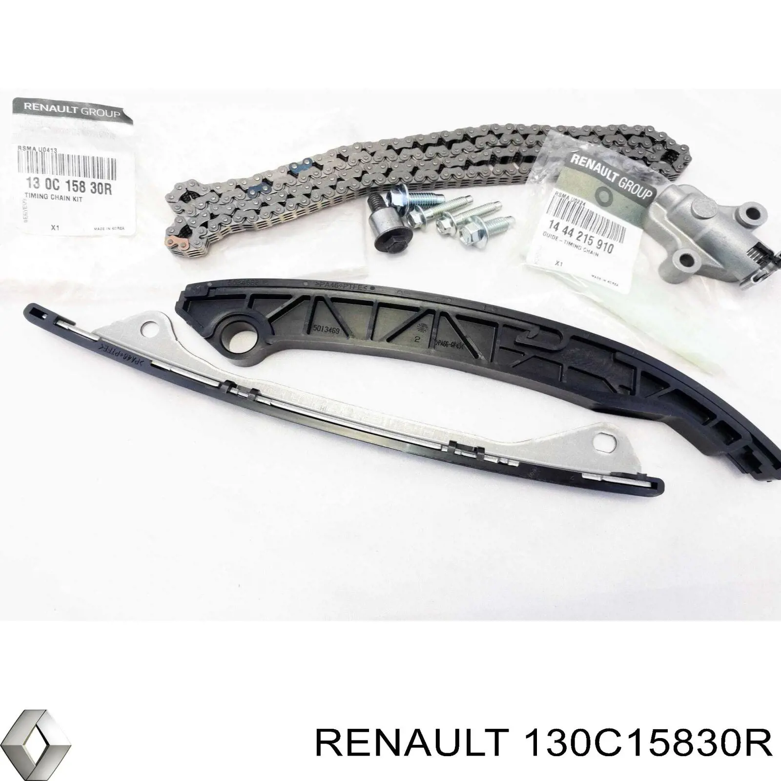 Do koszyka 130C15830R Renault (RVI) Łańcuch rozrządu górny, zestaw
