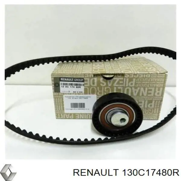 Do koszyka 130C17480R Renault (RVI) Pasek rozrządu, zestaw