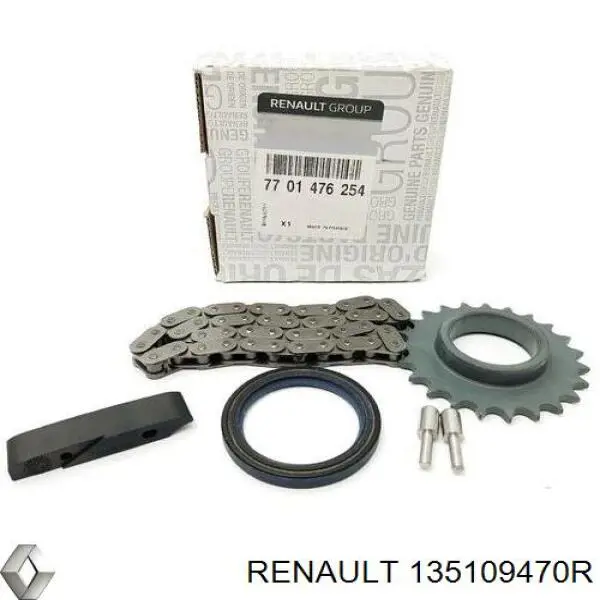 Uszczelniacz wału korbowego przedni Renault (RVI) 135109470R cena, od 7,27 USD