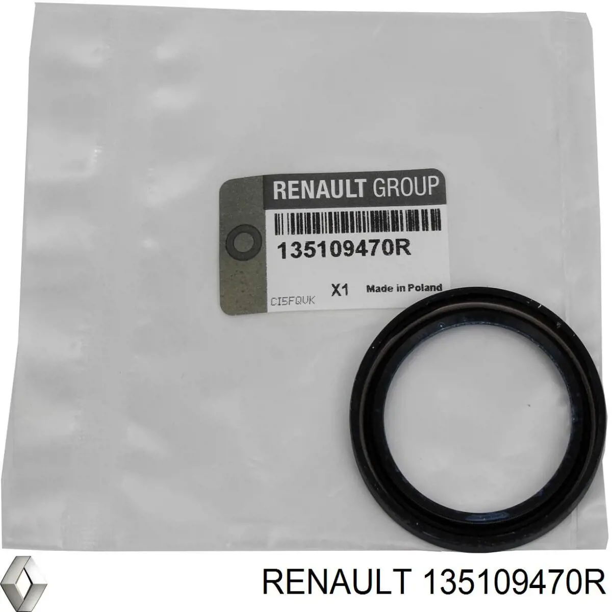 135109470R Renault (RVI) Uszczelniacz wału korbowego przedni