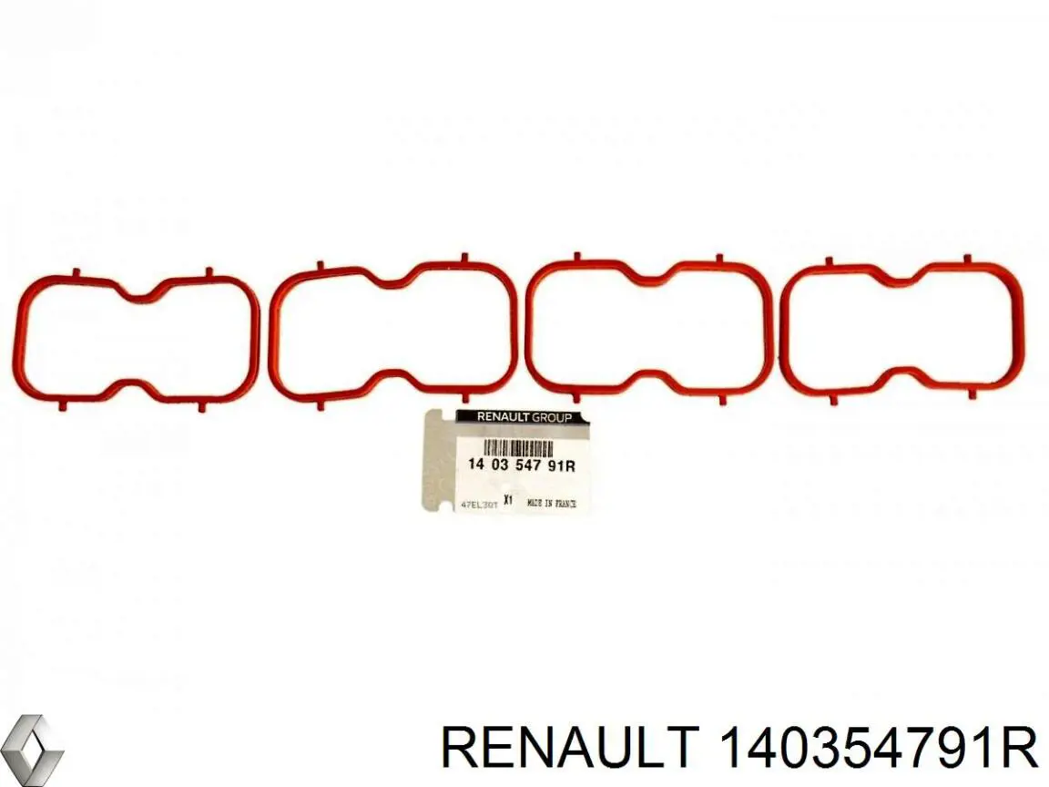 Uszczelka kolektora ssącego Renault (RVI) 140354791R cena, od 14,05 USD