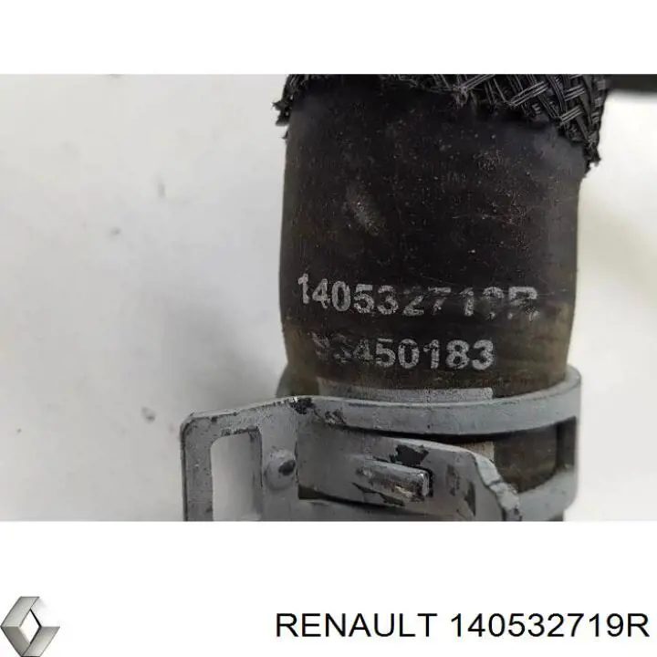 Do koszyka 140532719R Renault (RVI) Przewód (króciec) układu chłodzenia