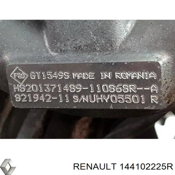 Turbina Renault (RVI) 144102225R cena, od 315,26 USD