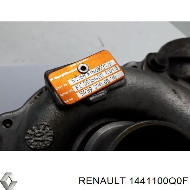 Turbina Renault (RVI) 1441100Q0F cena, od 17,71 USD
