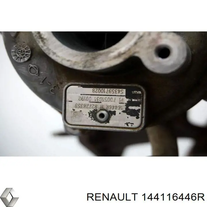 144116446R Renault (RVI) Turbina